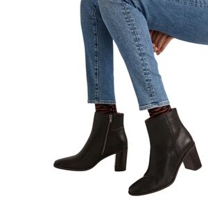 Madewell The Greer Leather Minimalist Boot